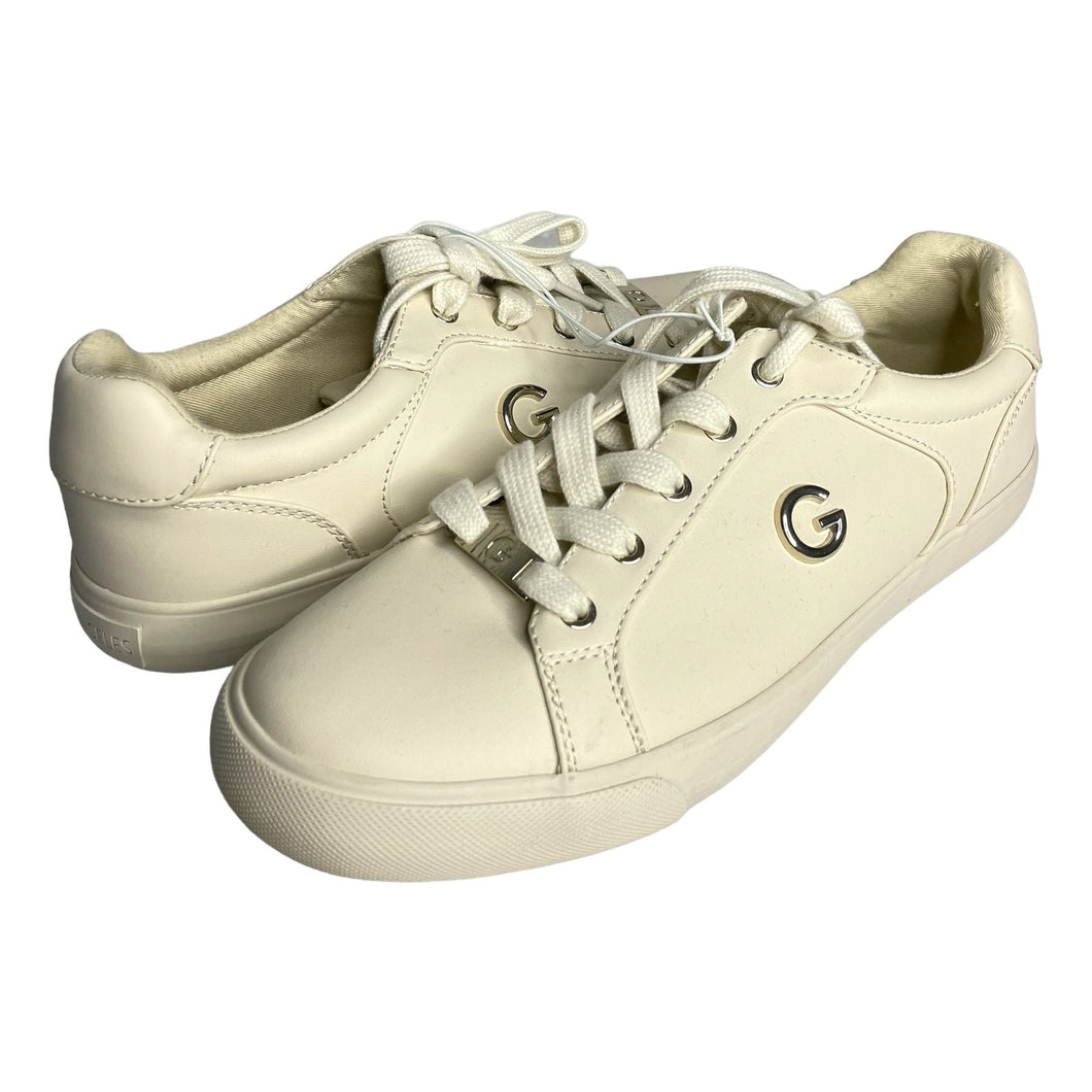 TENIS MARCA GUESS PARA DAMA COLOR BLANCO TALLA 9 USA - BGP