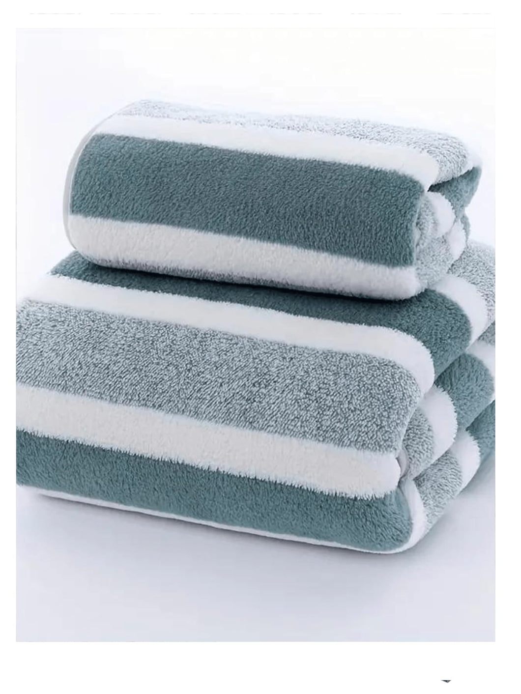Juego de 2 toallas para baño color al azar - BGP
