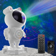 Cargar imagen en el visor de la galería, Bocina Proyector Astronauta Compacta Para Cuarto De Niño - BGP