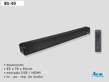 Cargar imagen en el visor de la galería, Barra De Sonido Inalambrica Teatro En Casa Bluetooth Control - BGP
