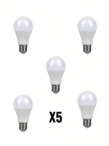 Paquete 5 Focos 10w Led Ahorrador - BGP