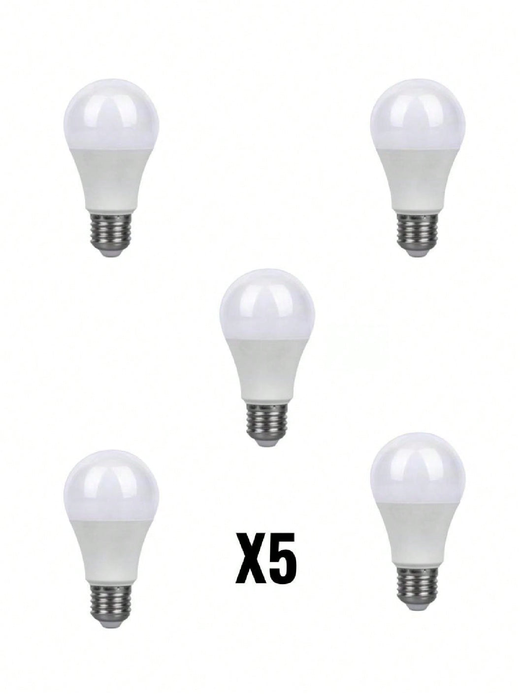 Paquete 5 Focos 10w Led Ahorrador - BGP