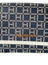 Cargar imagen en el visor de la galería, Bolsa Crossbody Tommy Hilfiger Blanca Monograma Azul Original - BGP