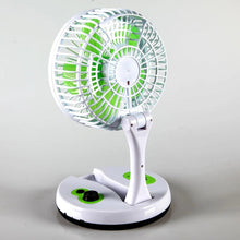 Cargar imagen en el visor de la galería, Ventilador Con Luz Inalambrico Portatil 5 Horas Rercargable - BGP