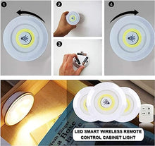 Cargar imagen en el visor de la galería, Set de 3 luces led individuales con control remoto - BGP