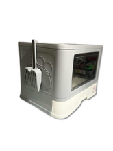 Cargar imagen en el visor de la galería, Arenero Cerrado Cuadrado Para Gato Fonico  51 X 41 X 38cm - BGP