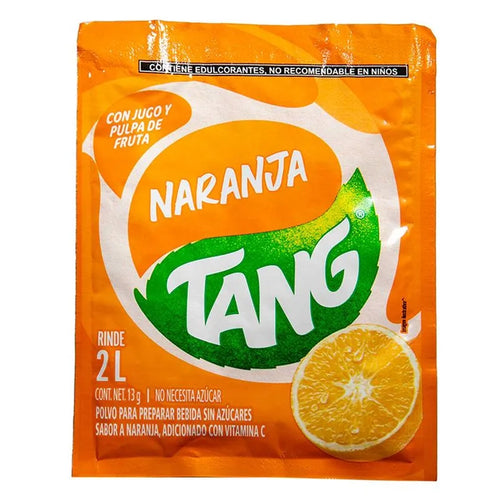 Caja Tang sabor naranja 12C/8P/13G