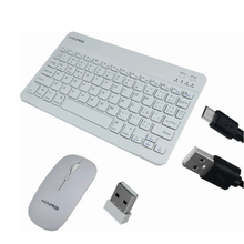 Cargar imagen en el visor de la galería, ⚡ Combo Teclado y Mouse Inalámbricos con Receptor USB - BGP