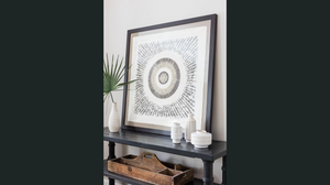 Papel de Corteza de Árbol en Cuadro Decorativo - BGP