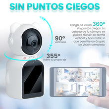 Cargar imagen en el visor de la galería, CAMARA DE MONITOREO CON PANTALLA Y AUDIO BIDIRECCIONAL - BGP