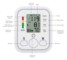 Cargar imagen en el visor de la galería, BAUMANOMETRO MEDIDOR DE PRESION ARTERIAL - BGP