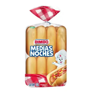 Pan para Hot Dog Bimbo Medias Noches 16 Pzas - ZK