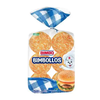 Pan para Hamburguesas Bimbollos Bimbo 12 Pzas - ZK