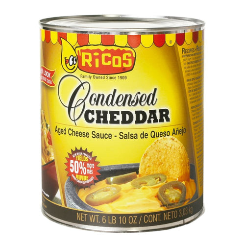 Salsa de Queso Cheddar Ricos para Nachos 3.03 Kg- ZK