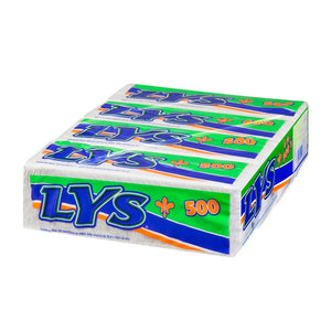Servilletas Lys Hoja Sencilla 4 Paquetes con 500 Pzas - ZK