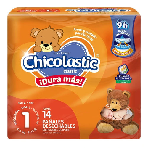 Caja Pañal Chicolastic Classico Recién Nacido E1 14P/12C - SCG