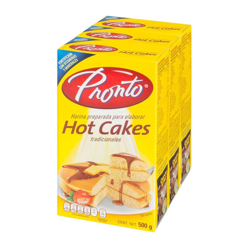 Harina Pronto Para Hot Cakes Tradicionales 3P/500G - ZK
