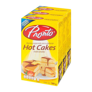 Harina Pronto Para Hot Cakes Tradicionales 3P/500G - ZK