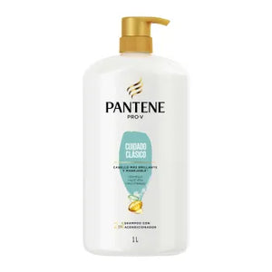 Shampoo con Acondicionador Pantene Pro-V con Acondicionador Cuidado Clásico 1 L - ZK