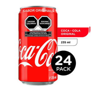 Refresco Coca-Cola Mini 24 Pzas de 235 Ml - ZK