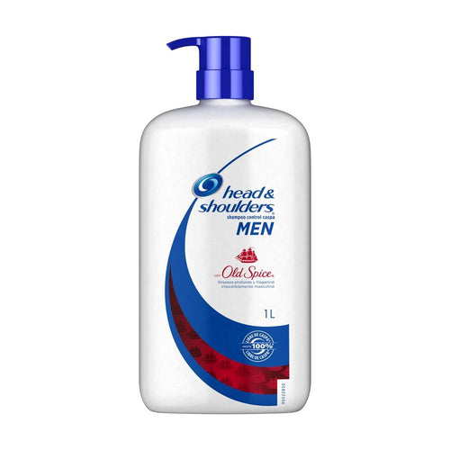 Shampoo Head & Shoulders Men con Fragancia Old Spice 1 L - ZK