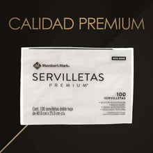 Cargar imagen en el visor de la galería, Servilletas Member&#39;s Mark Premium 4 Paquetes con 100 Pzas - ZK