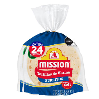 Tortillas de Harina Mission Burritos 2 paquetes con 12 pzas - ZK