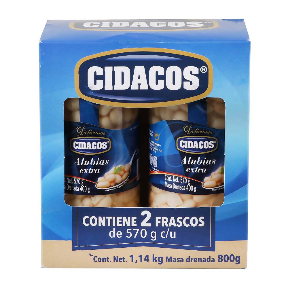 Alubias Extra Cidacos 2P/570G - ZK