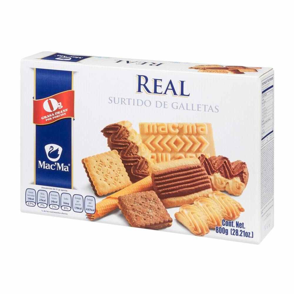 Galletas Mac'Ma St. Real Surtido 800G  - ZK