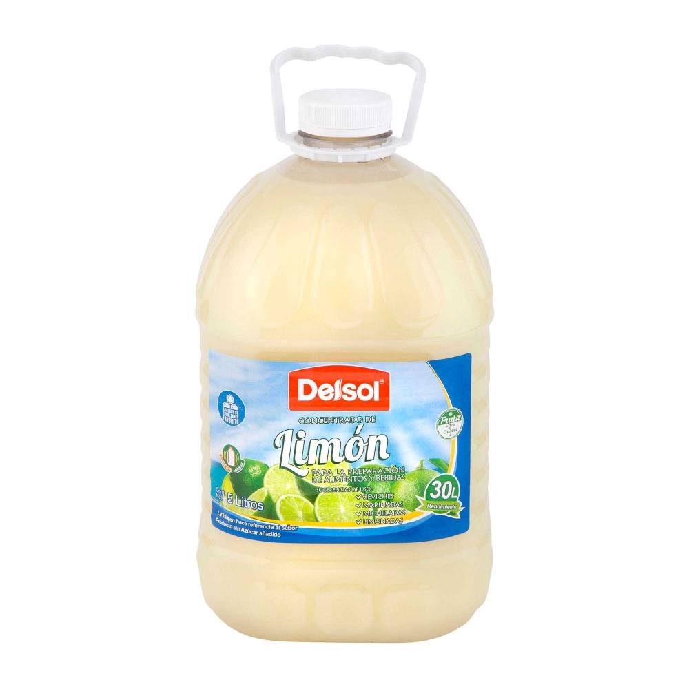 Concentrado Delsol Sabor Limón 5L  - ZK