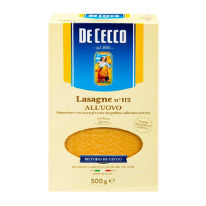 Pasta De Cecco Lasagne al Huevo N° 112 500 Gr - ZK