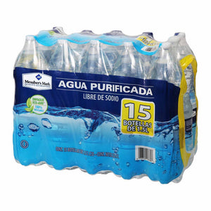 Agua Purificada Member's Mark 15P/1.5L - ZK