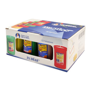 Veladora Aramo 3.5 Días 12 Pzas - ZK