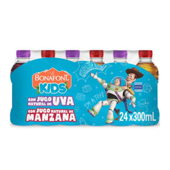 Agua Bonafont Kids Surtidos 24P/300M - ZK