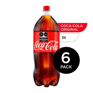 Refresco Coca-Cola 6 Pzas de 3 L - ZK