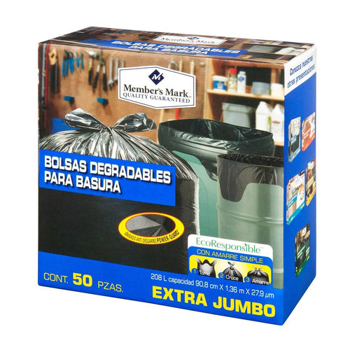 Bolsa para basura Member's Mark Extra Jumbo 50P - ZK