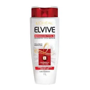 Shampoo L'Oréal Elvive Reparación Total 1 L - ZK