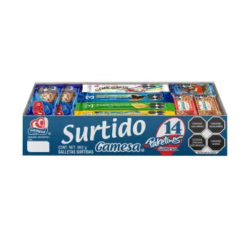 Surtido de Galletas Gamesa con 14 Pzas - ZK