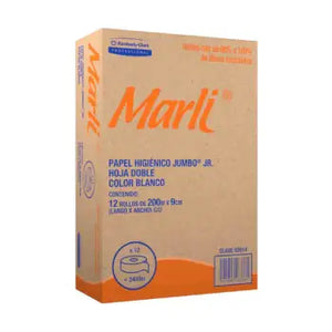 Papel Higiénico Kimberly-Clark Marli 12 Rollos de 200 M - ZK