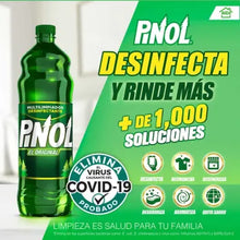 Cargar imagen en el visor de la galería, Multilimpiador Desinfectante Pinol El Original 8 Pzas de 1 L - ZK