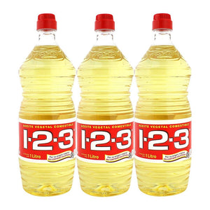 Aceite Vegetal 1.2.3 3P/1L - ZK