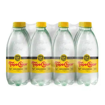 Agua Mineral Topo Chico 12 Pzas de 600 Ml - ZK