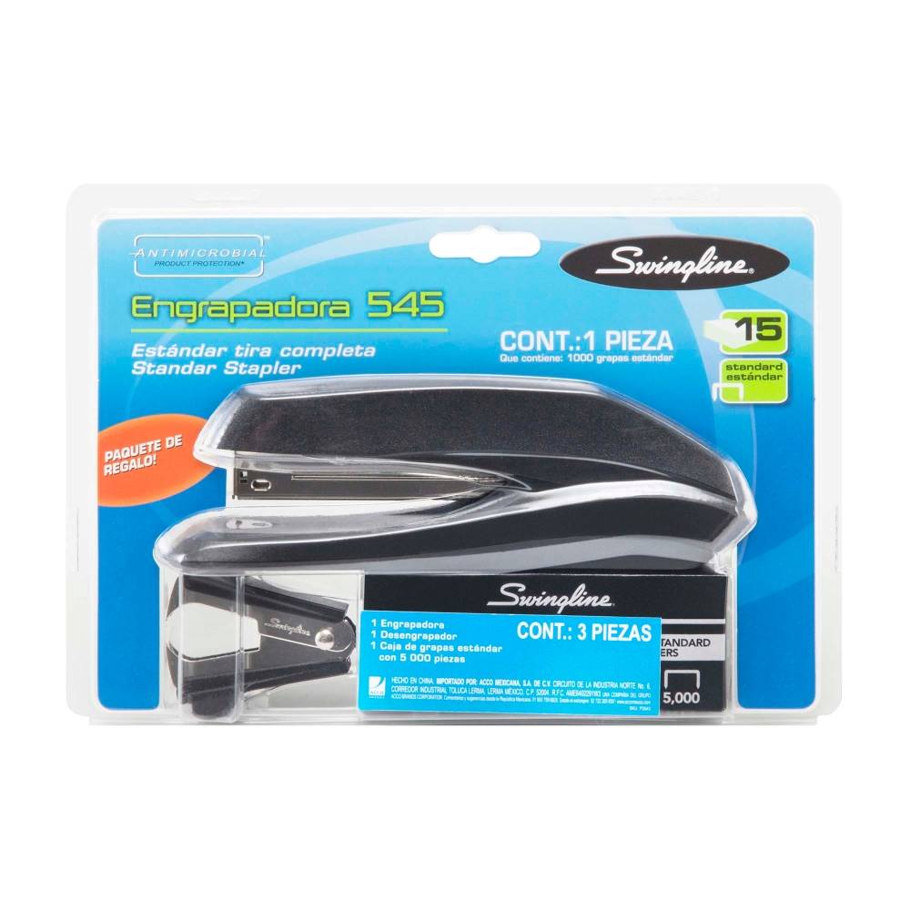 Engrapadora Swingline 545 + Desengrapador + Grapas - ZK