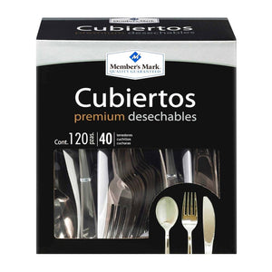 Cubiertos Member's Mark Premium 120P -  ZK