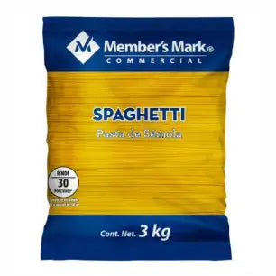 Spaghetti Member´s Mark 3 Kg - ZK