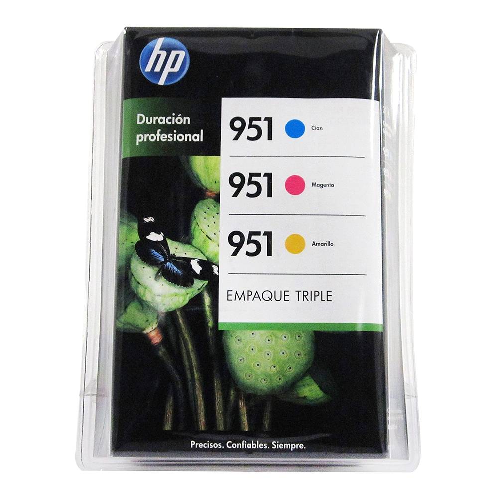 Cartuchos de Tinta HP CR320BL Colores 3P - ZK