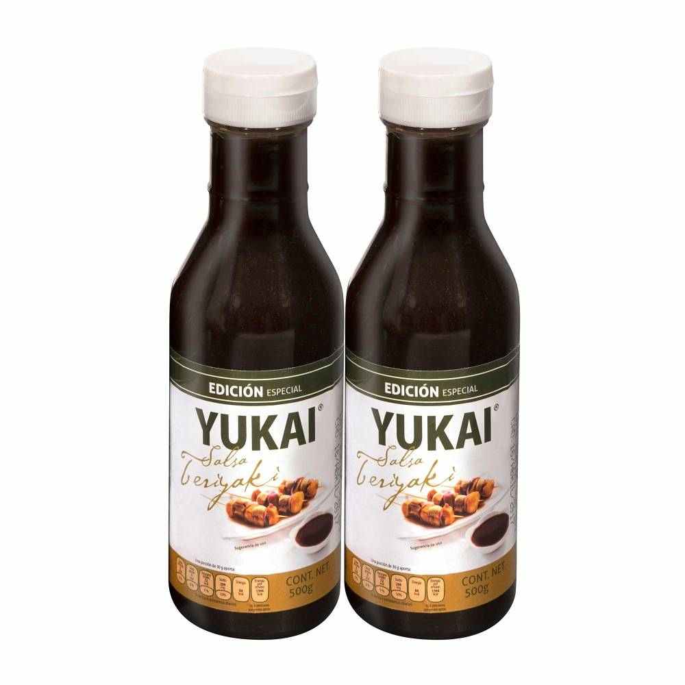 Salsa Teriyaki Yukai 2 Pzas de 500 Gr - ZK