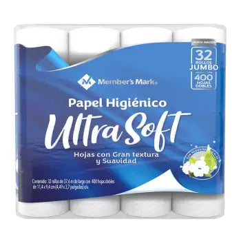Papel Higiénico Member's Mark Ultra Suave 32 Pzas - ZK