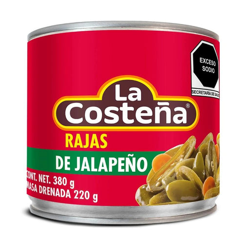 Caja Chiles Rajas La Costeña 380G/24P - SCG