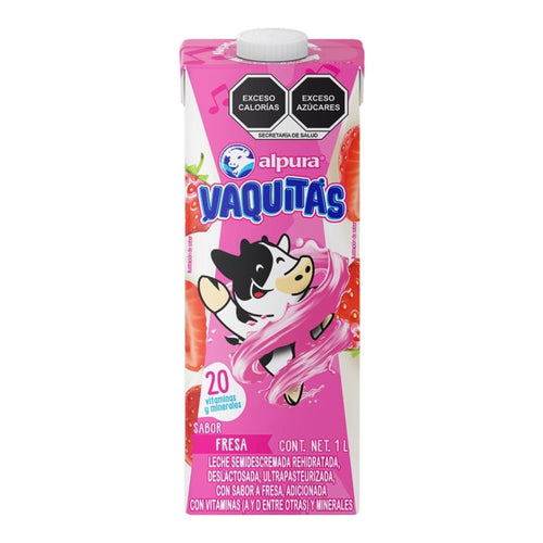 Caja Leche Alpura Fresa 1L/12P - SCG